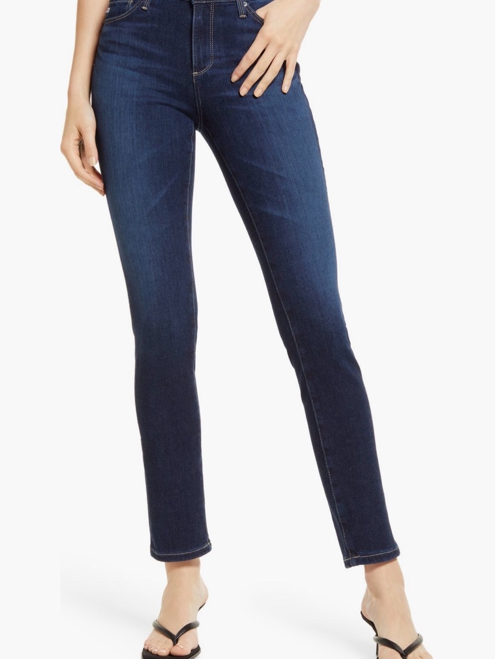 AG
Prima Mid Rise Ankle
Skinny Jeans size 26